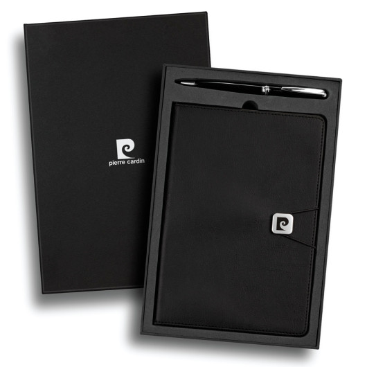 Promotional Pierre Cardin Notebook and Pen Gift Sets Top